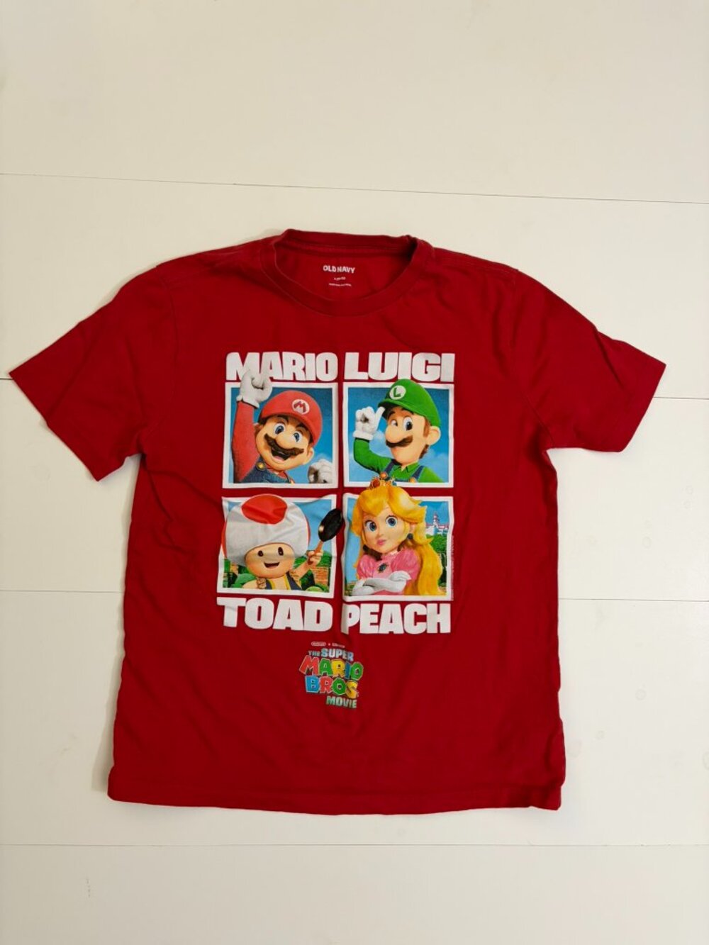 Boys large Super Mario T-shirt
